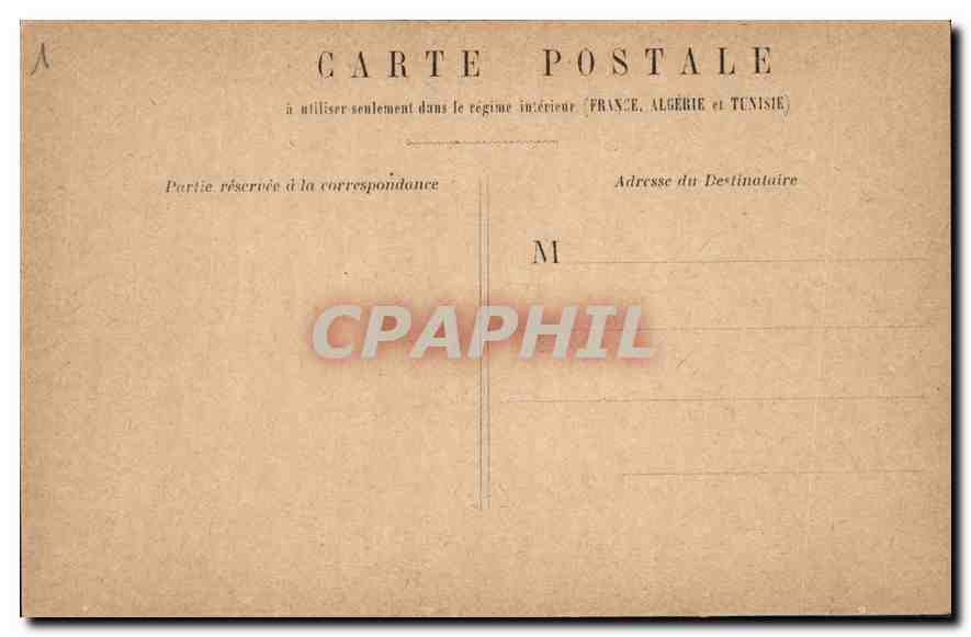 CPA Paris Eglise Saint Vincent de Paul  — Rückseite
