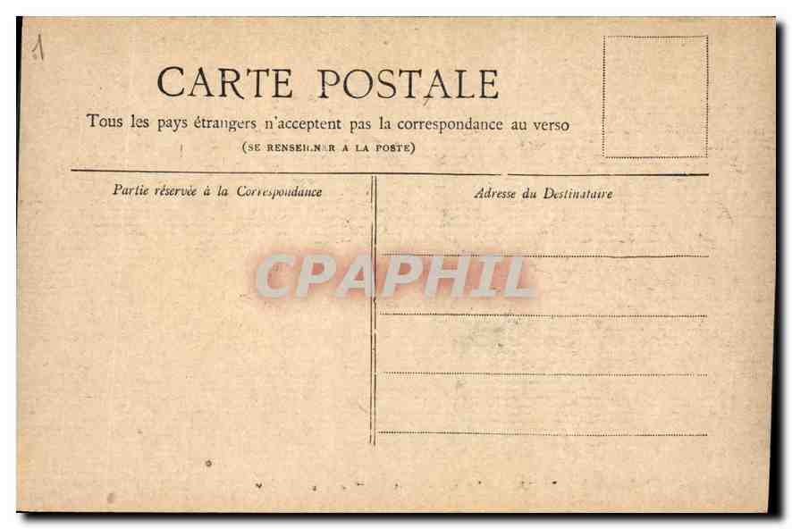 CPA Collection Petit Journal Paris Le Square et le Musee de Cluny  — Rückseite