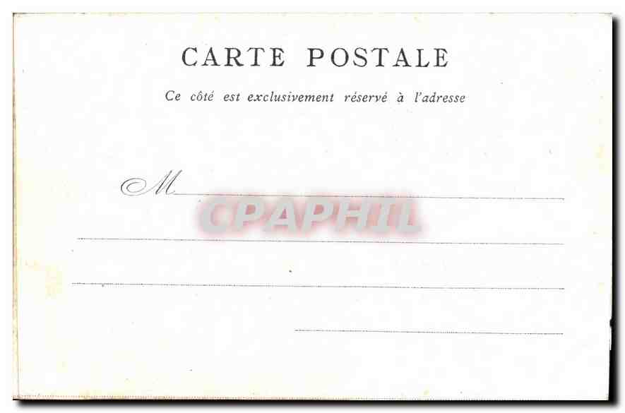 CPA Pantheon Edite par le Bon Marche Paris  — Rückseite