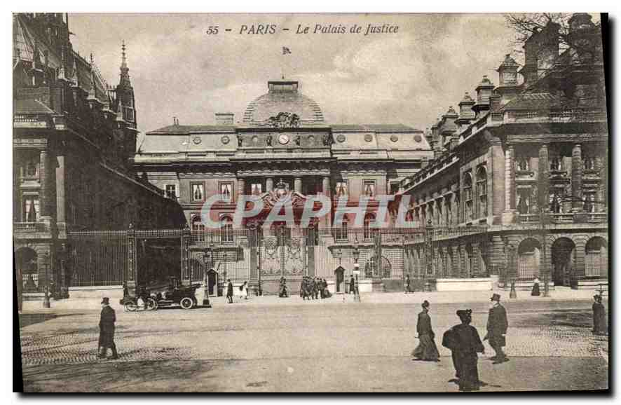 CPA Paris Le Palais de Justice 