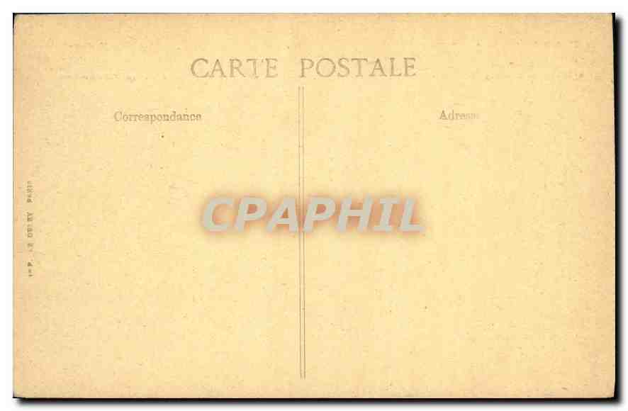 CPA Paris Notre Dame  — Verso