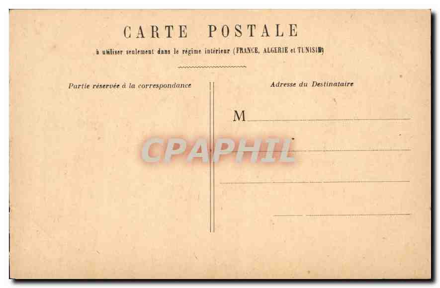 CPA Paris La Madeleine  — Rückseite