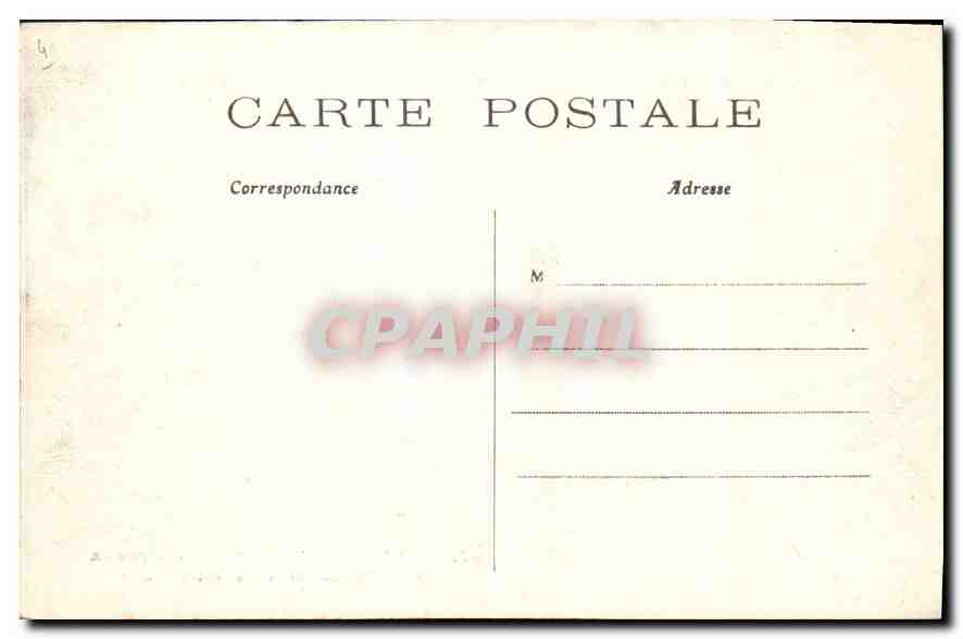 CPA Paris La Fontaine de Carpeaux Avenue de l'Observatoire  — Rückseite