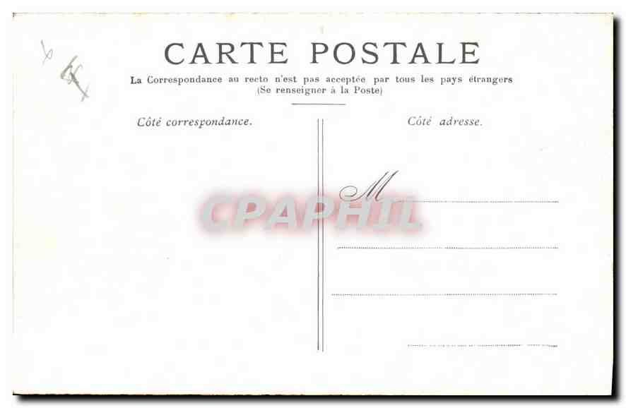 CPA Paris Le Dome des Invalides  — Rückseite
