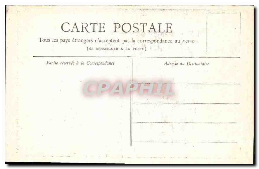 CPA Collection Petit Journal Paris La Place de la Bastille  — Rückseite