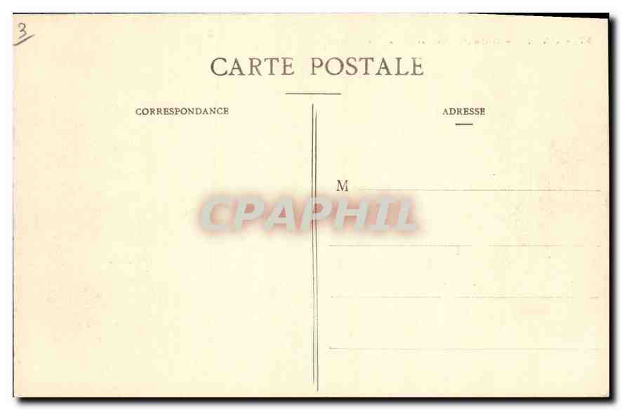 CPA Paris Bois de Boulogne La Cascade  — Rückseite