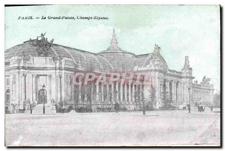 CPA Paris Le Grand Palais Champs Elysees 