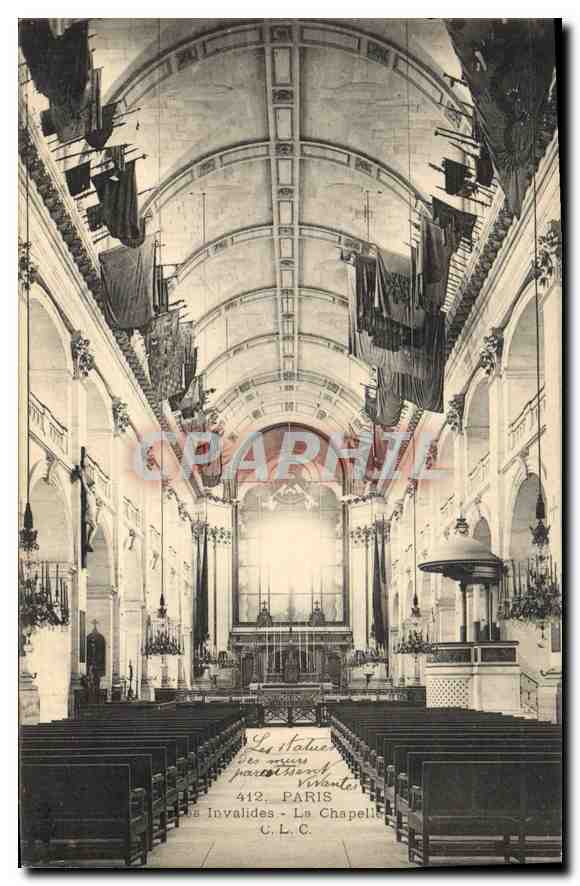 CPA Paris Les Invalides La Chapelle 