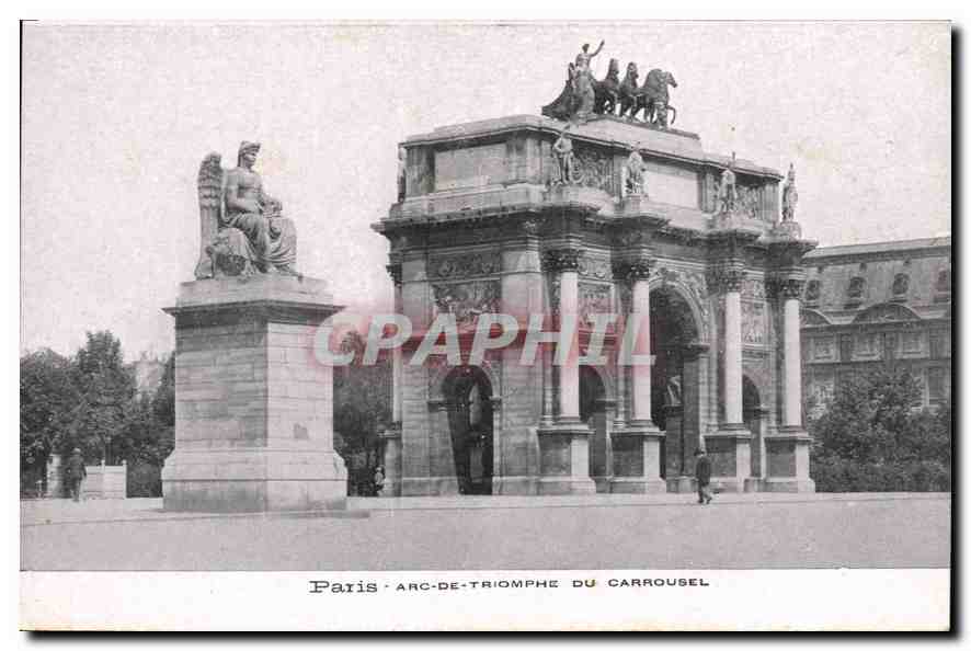 CPA Paris Arc de Triomphe du Carrousel 