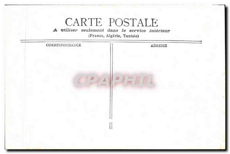 CPA Paris Arc de Triomphe du Carrousel  — Verso