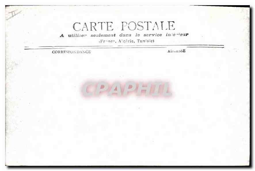 CPA Paris Cascade du Bois de Boulogne  — Rückseite