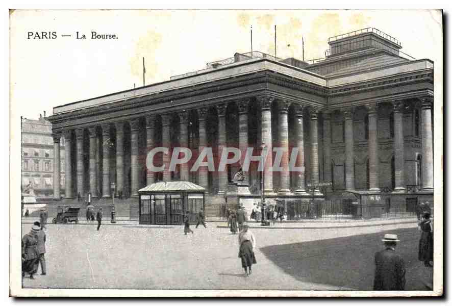 CPA Paris La Bourse 