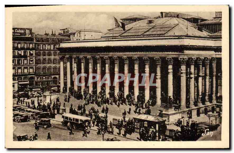 CPA Paris La Bourse 