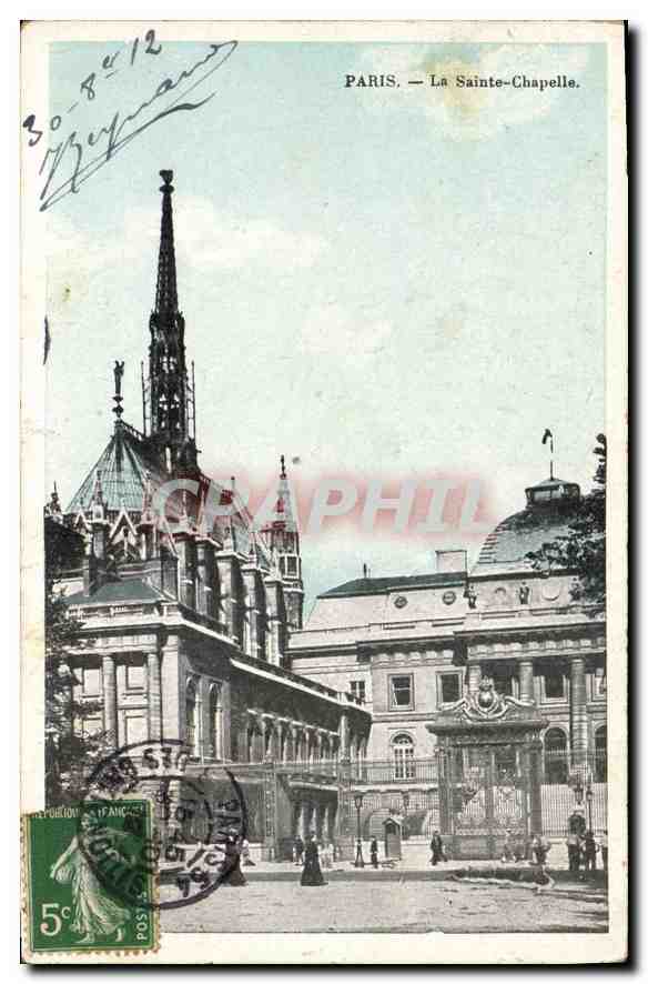 CPA Paris La Sainte Chapelle 