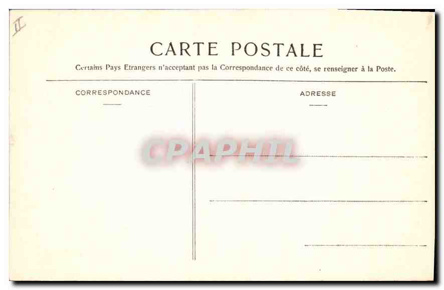 CPA Paris Eglise Saint Merri Nef de droite  — Rückseite