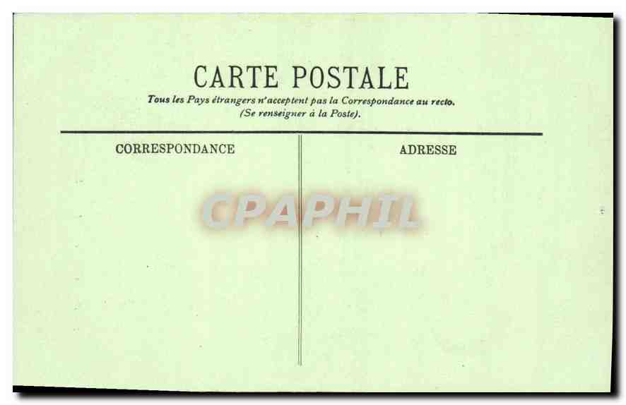 CPA Paris Le Senat  — Rückseite