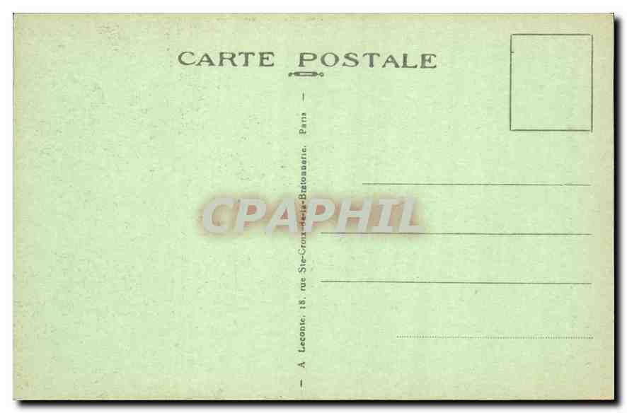 CPA Paris Sacre Coeur  — Rückseite