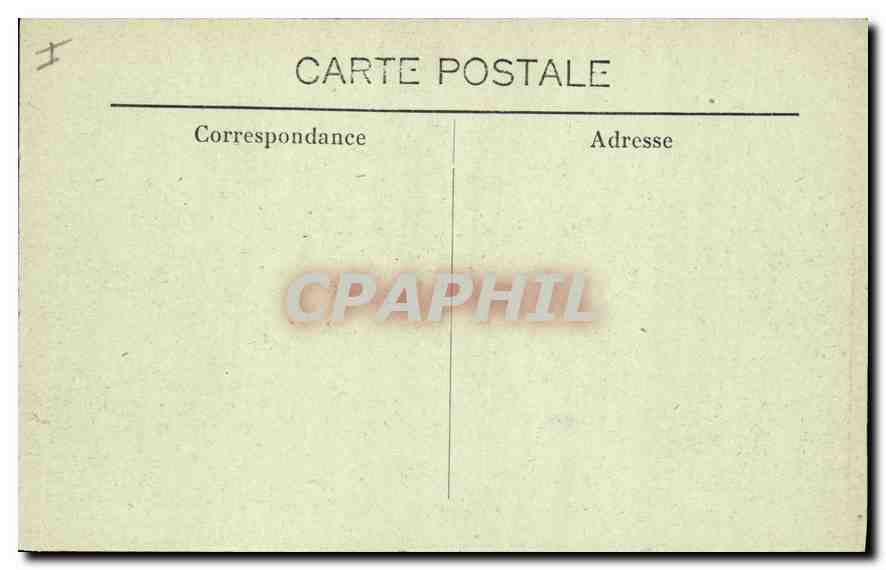 CPA L'Eglise de la Madeleine et la Rue Royale  — Rückseite