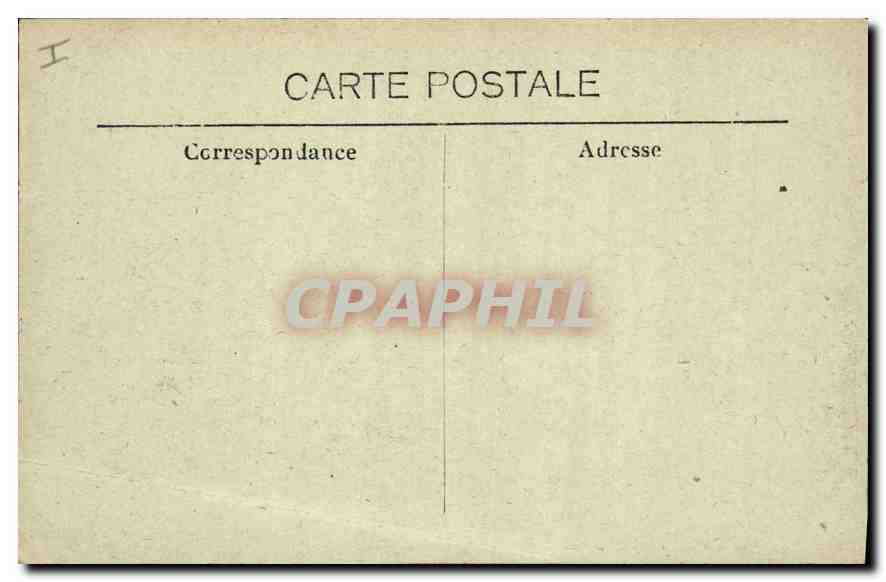 CPA Paris L'Eglise Saint Germain l'Auxerrois a gauche la Mairie  — Rückseite