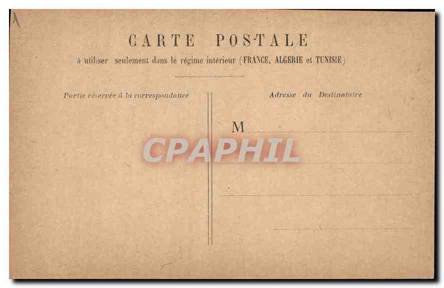 CPA Notre Dame de Paris  — Rückseite