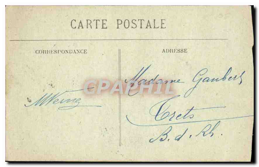 CPA Paris La Tour Saint Jacques  — Verso