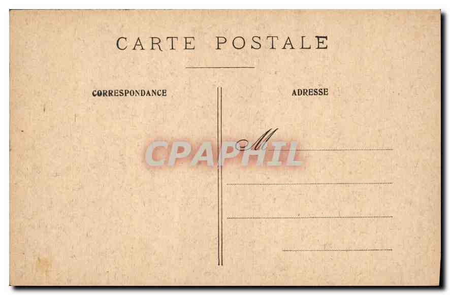 CPA Paris L'Arc des Tuileries  — Rückseite