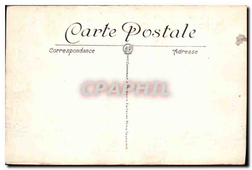 CPA Paris La Gare de Lyon  — Rückseite