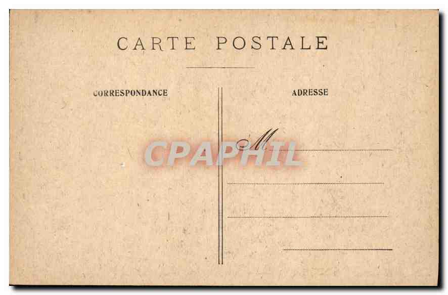 CPA Paris La Cite  — Rückseite