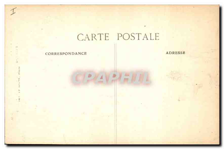 CPA Paris Notre Dame Style ogival  — Rückseite