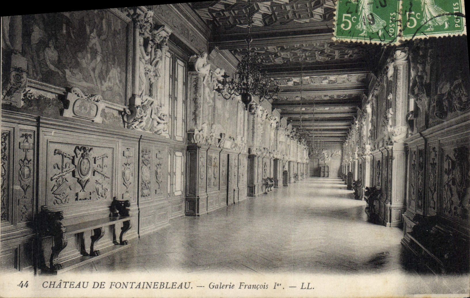 Château de Fontainebleau — Galerie François Ier — LL. — N° 44