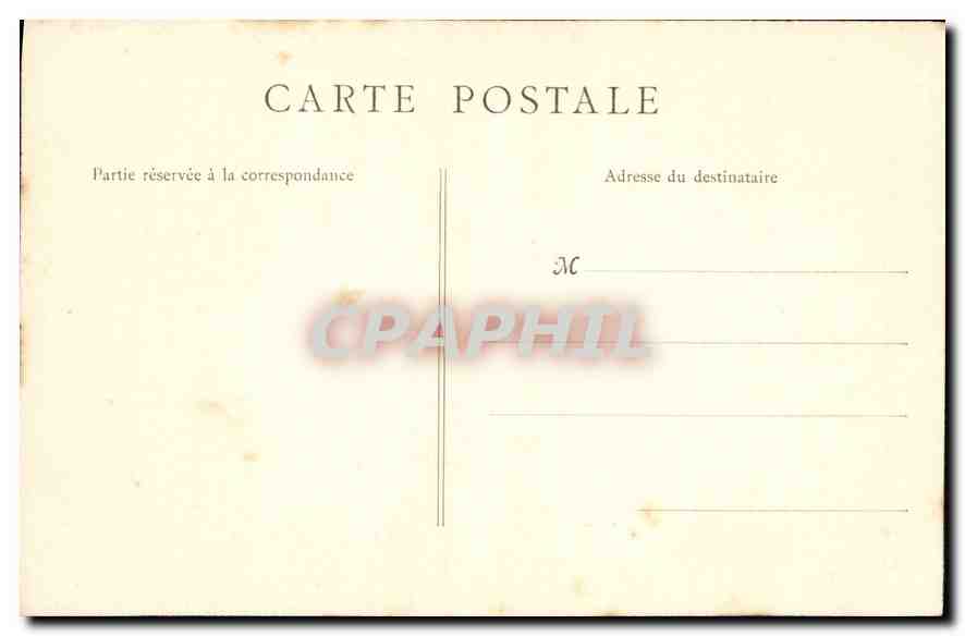 CPA Paris Pont de Briques Buttes Chaumont  — Verso
