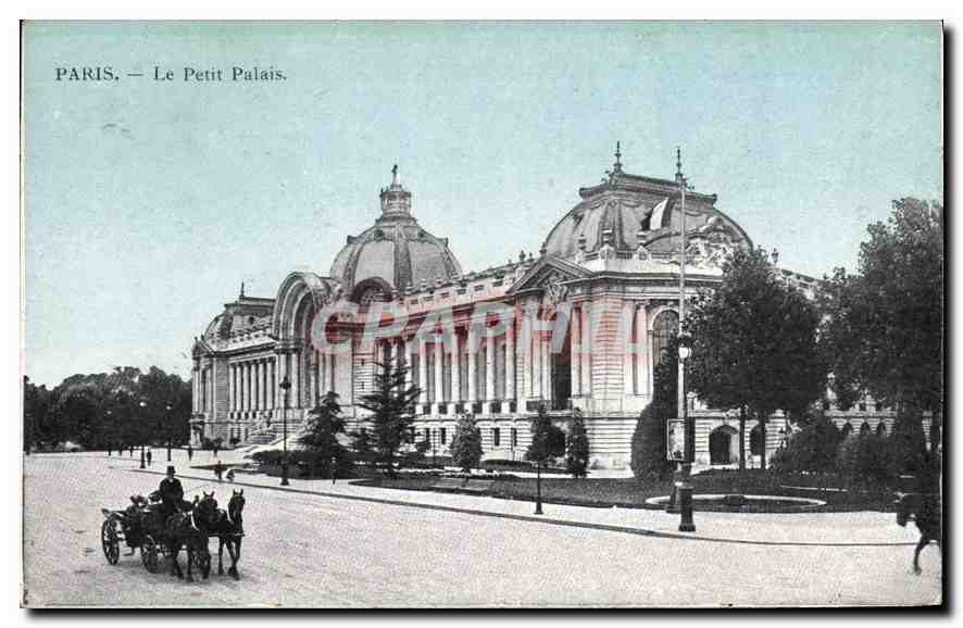 CPA Paris le Petit Palais 