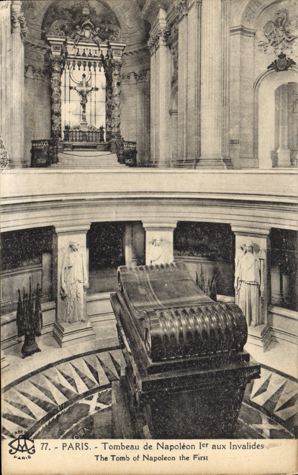 CPA Paris Tombeau de Napoleon Ier aux Invalides 
