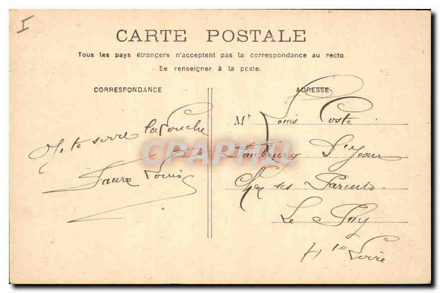CPA Paris Colonne Vendome  — Rückseite
