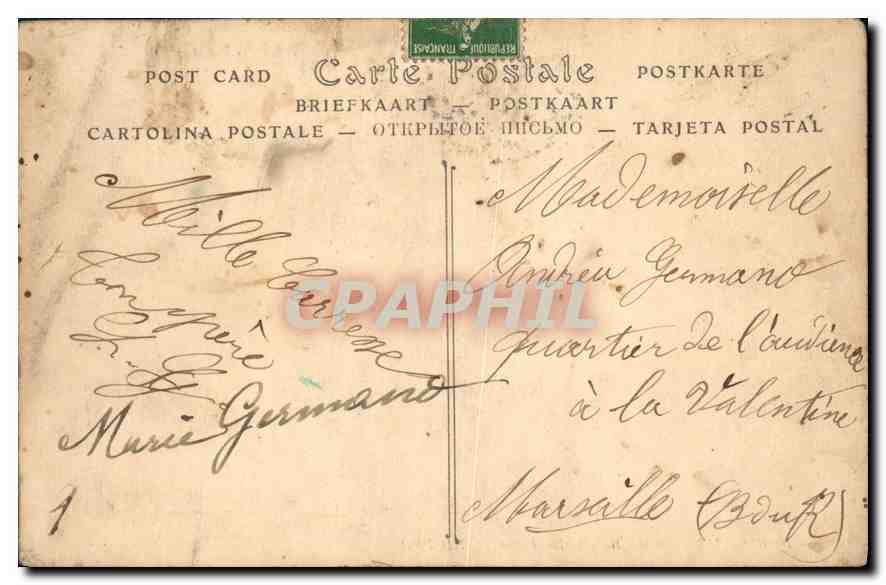 CPA Paris l'Avenue du Bois de Boulogne  — Rückseite