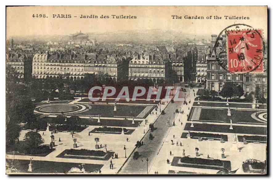 CPA Paris Jardin des Tuileries 