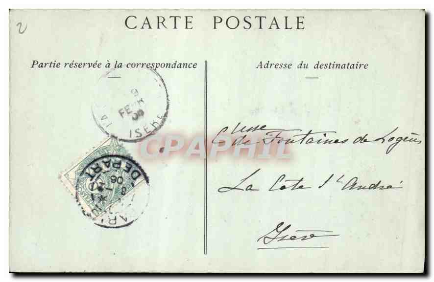 CPA Paris Le Reliquaire de la Sainte Chapelle  — Rückseite