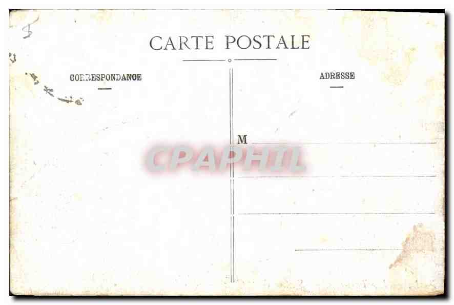 CPA Paris Les Tuileries Statue de Quand Meme  — Verso