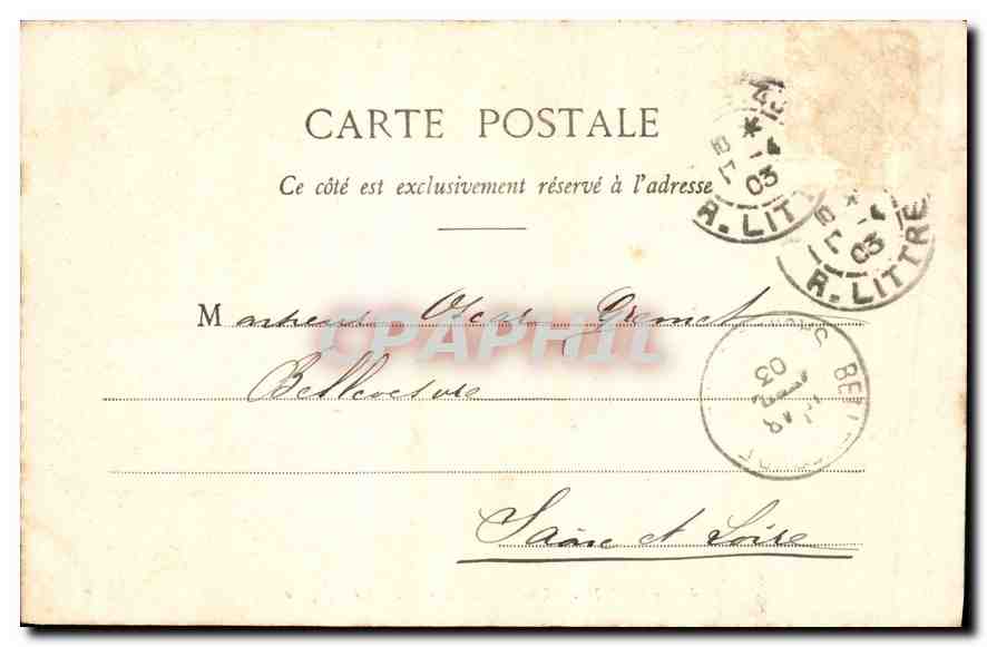 CPA Paris Le Lac du Bois de Boulogne  — Rückseite