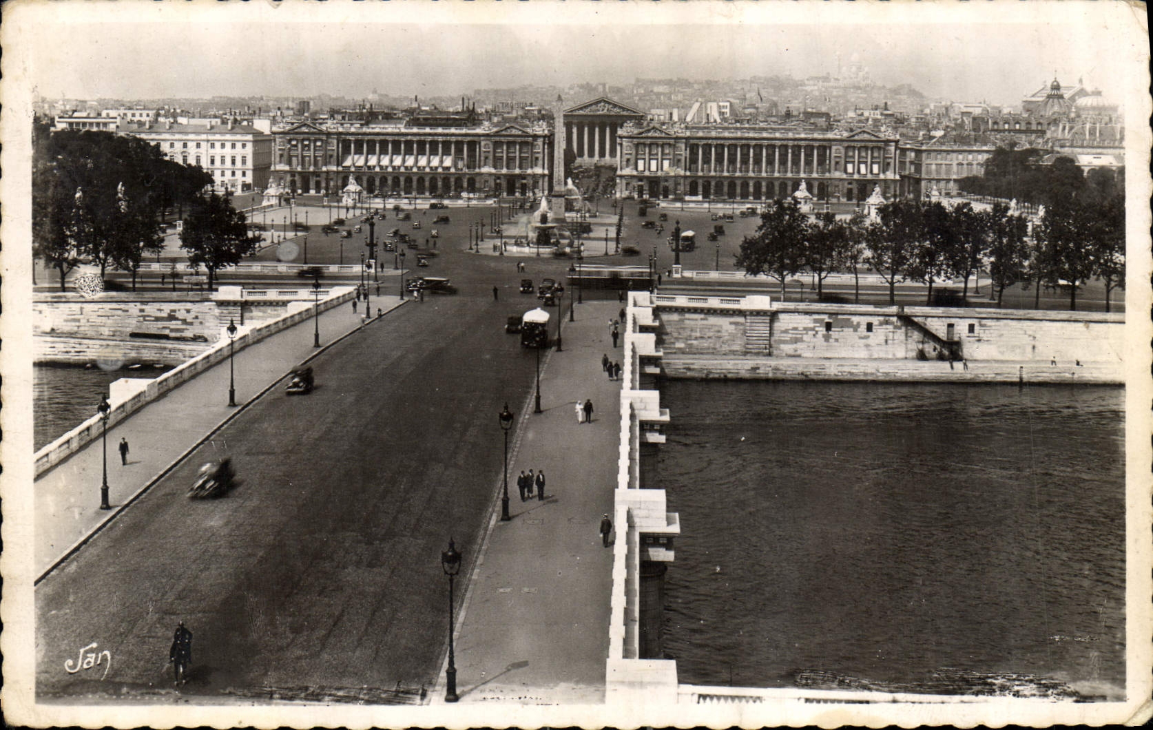 CPA Paris La Place de la Concorde 