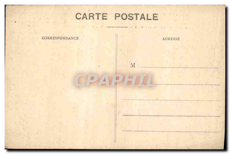 CPA Paris Ier Tribunal de Commerce Palais de Justice et Conciergerie  — Verso