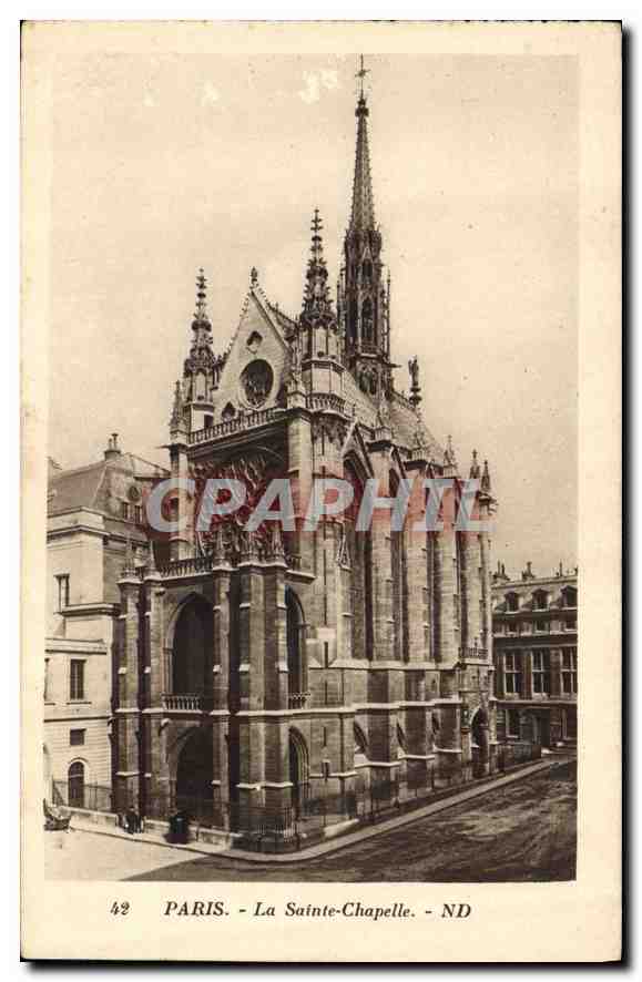 CPA Paris La Sainte Chapelle 