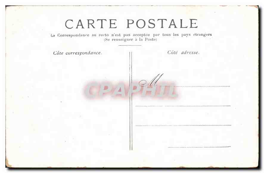 CPA Paris Notre Dame  — Verso