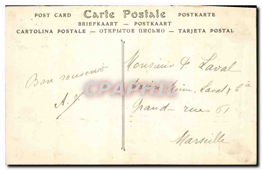 CPA Paris Le nouveau Louvre Le Pavillon de Mardan et lke Musee des Arts Decoratifs  — Rückseite