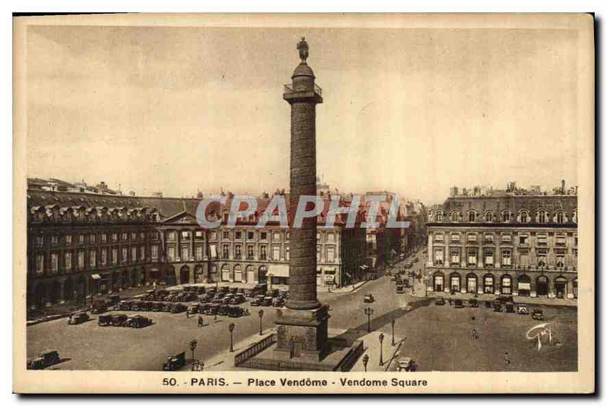 CPA Paris Place Vendome 
