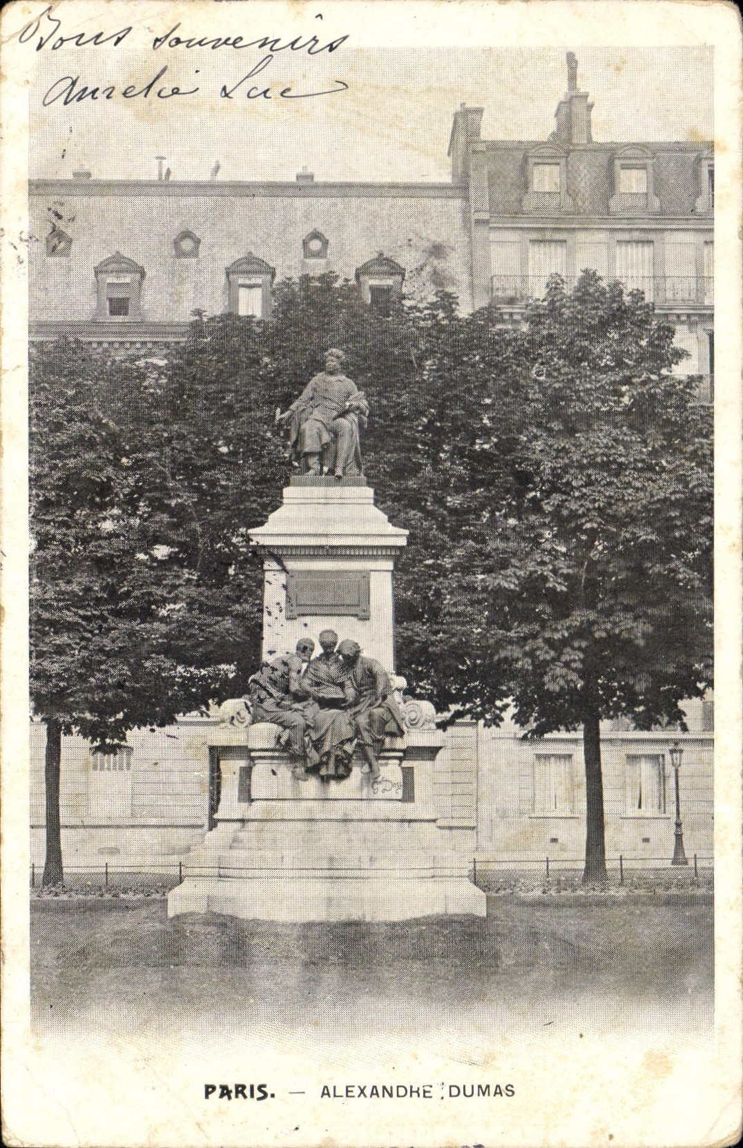 CPA Paris Alexandre Dumas 