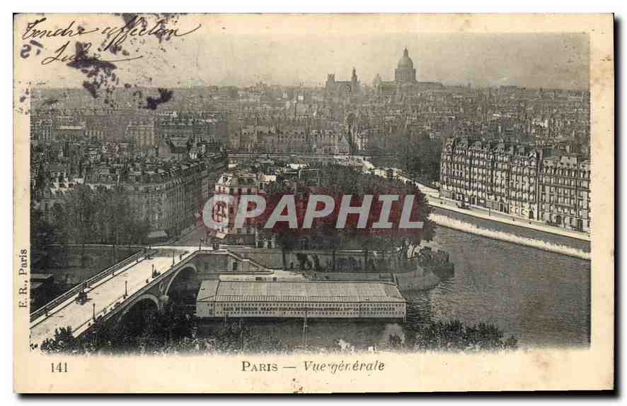 CPA Paris Vue generale Ecole de natation pour hommes