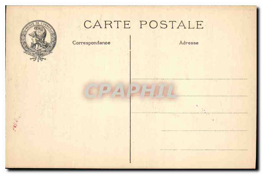 CPA Paris Hotel des Invalides Tombeau de Nepoleon  — Rückseite