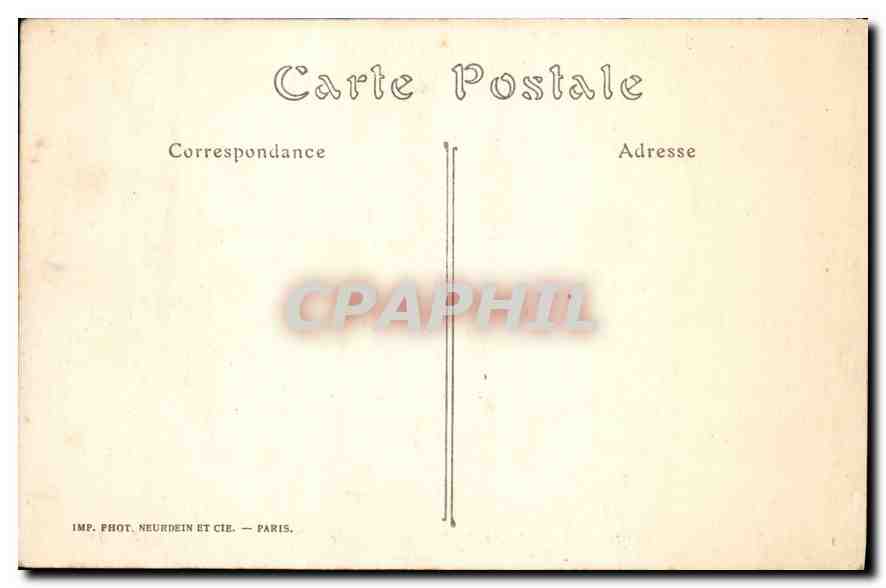 CPA Paris La Colonne de Juillet Place de la Bastille — Rückseite