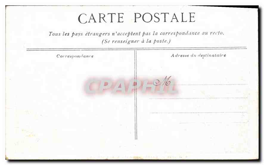 CPA Paris Saint Germain l'Auxerrois  — Verso